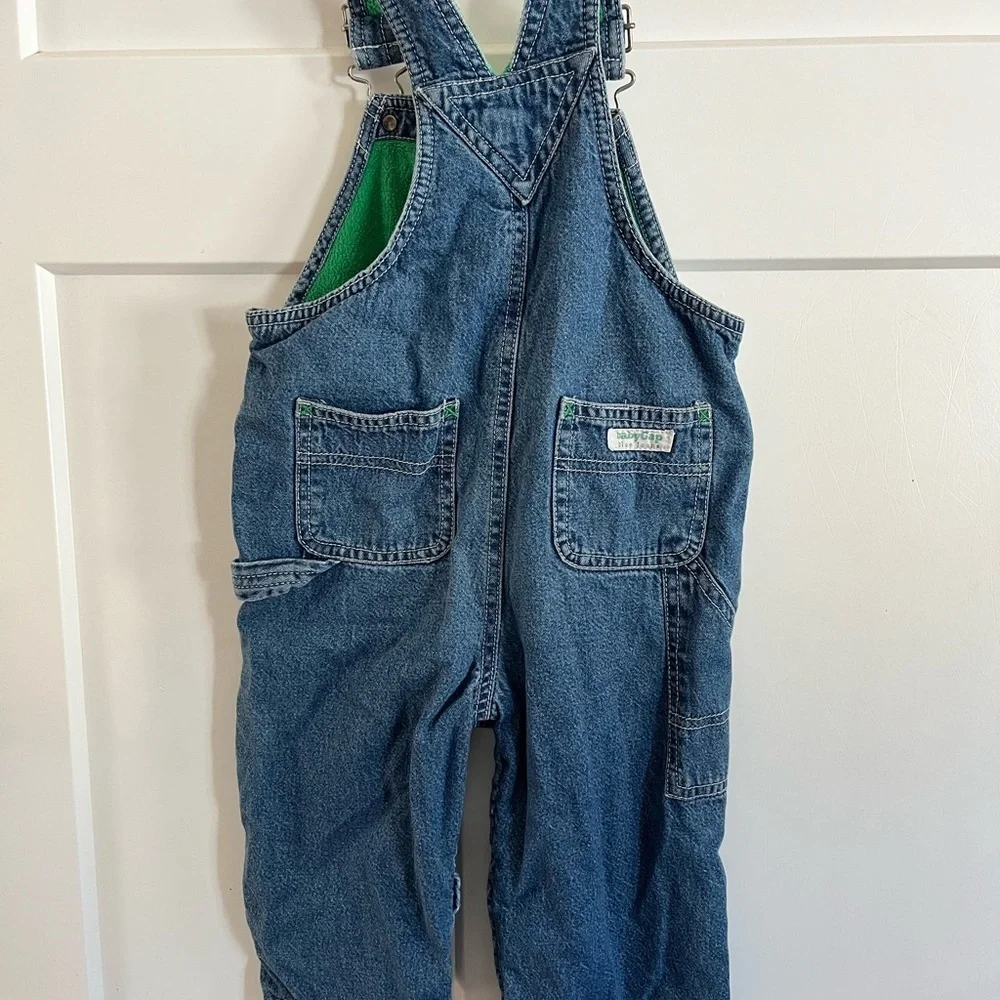 Baby gap fleece lined overalls 18-24 months